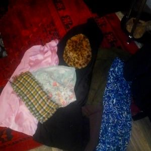 Bundle of beautiful items dressy and nightrobe